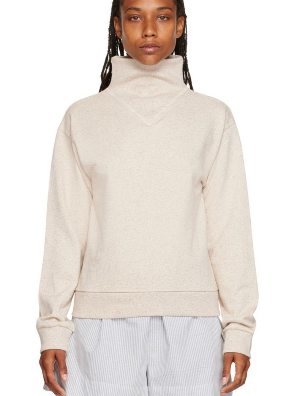 Baserange Nape Turtneck Sweatshirt